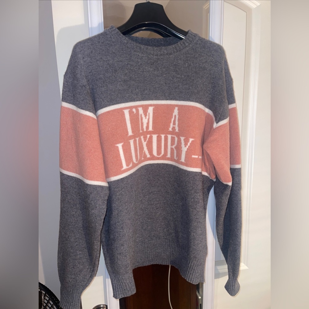 Rowing Blazers “I’m a Luxury…” sweater